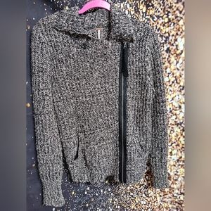 Free people sweater jacket size large